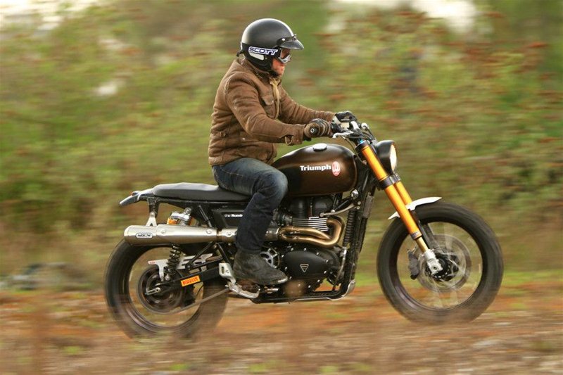 Triumph 110 Scrambler by down and out