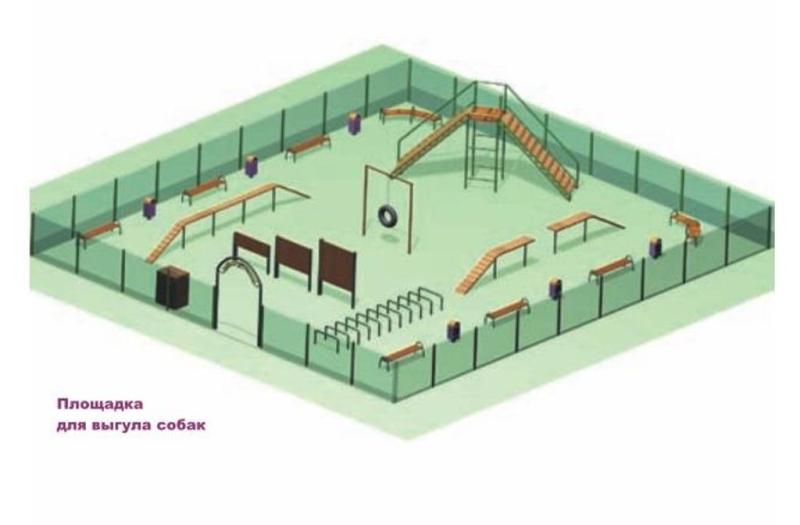 Проект собачьей площадки
