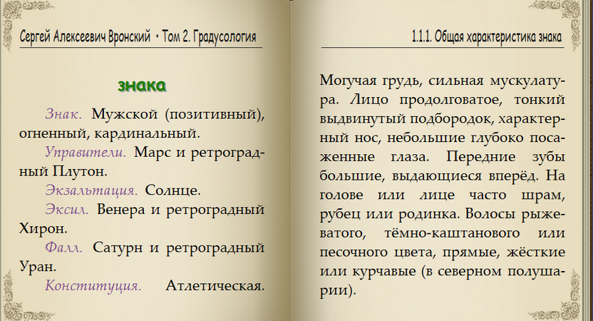 Сергей алексеевич вронский натальная карта